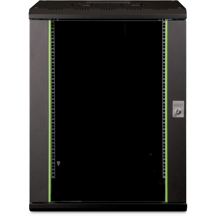 DIGITUS Wandgehäuse Unique 16HE 820x600x450mm schwarz 2 DIGITUS Wandgehäuse Unique 16HE 820x600x450mm schwarz 2