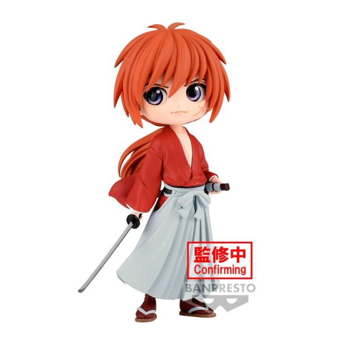 Figura Kenshin Himura Rurouni Kenshin Q posket 14cm 3
