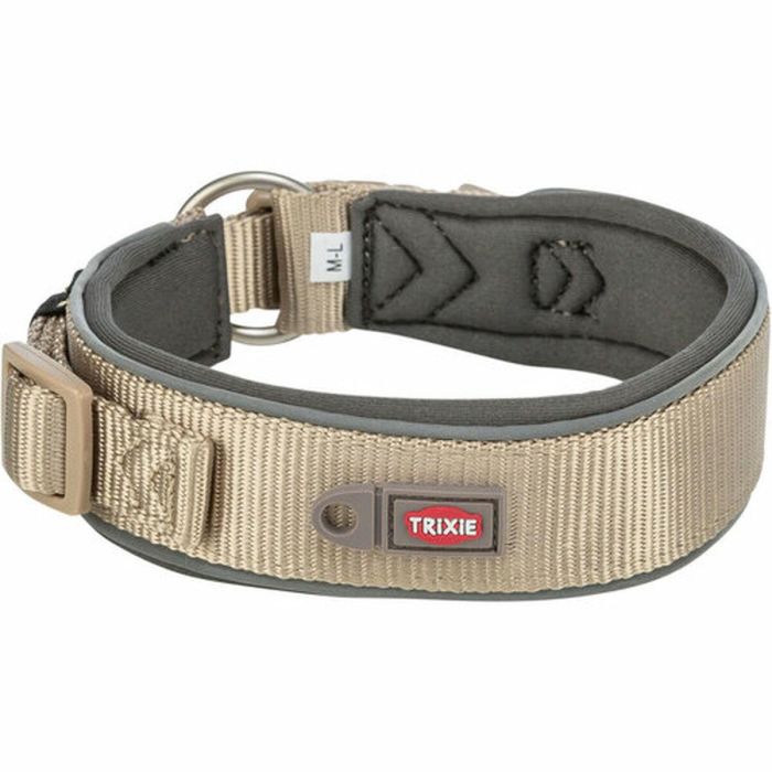 Collar para Perro Trixie Premium Grafito Arena M/L 40-48 cm 3 Collar para Perro Trixie Premium Grafito Arena M/L 40-48 cm 3