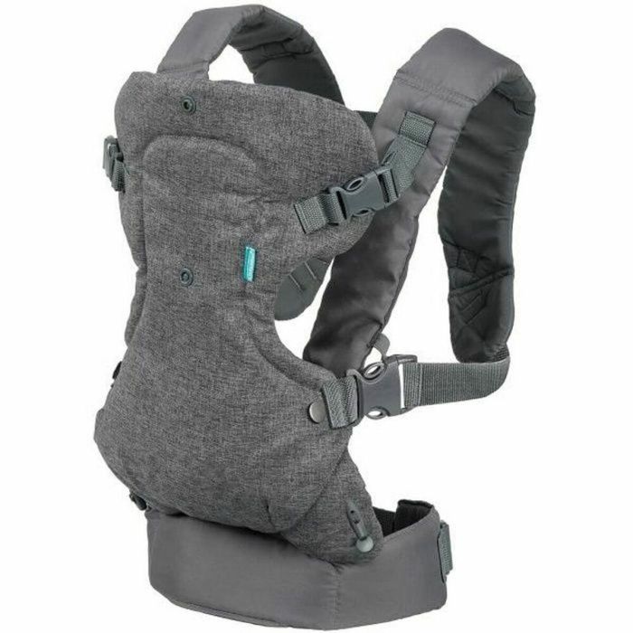 Infantino Portabebés Flip Ergo 4 en 1 Ergonómico Ajustable desde el nacimiento con reposacabezas y soporte de cuello lavable 0 Infantino Portabebés Flip Ergo 4 en 1 Ergonómico Ajustable desde el nacimiento con reposacabezas y soporte de cuello lavable 0