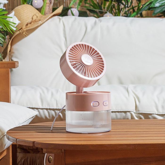 Ventilador- Pulveriz. Led Usb Jet Lag 1 Ventilador- Pulveriz. Led Usb Jet Lag 1