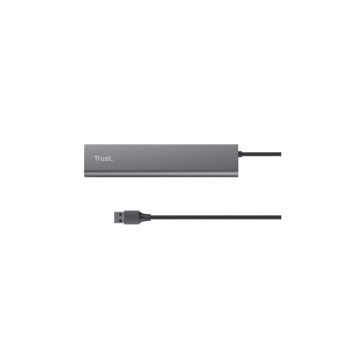 Hub USB 3.2 Gen1 Trust Halyx/ 7xUSB/ 1xUSB-C 3 Hub USB 3.2 Gen1 Trust Halyx/ 7xUSB/ 1xUSB-C 3