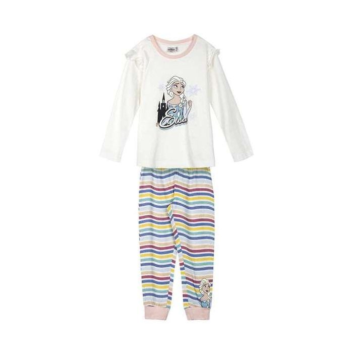 Pijama largo single jersey frozen talla 4 años