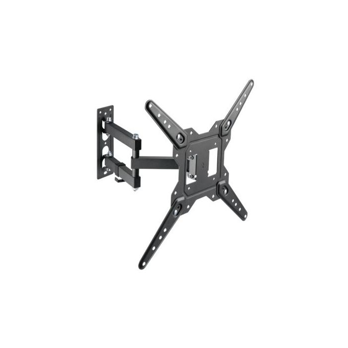 AISENS - SOPORTE ECO GIRATORIO, INCLINABLE PARA MONITOR/TV 30KG (3 PIVOTES) DE 23-55, NEGRO AISENS - SOPORTE ECO GIRATORIO, INCLINABLE PARA MONITOR/TV 30KG (3 PIVOTES) DE 23-55, NEGRO