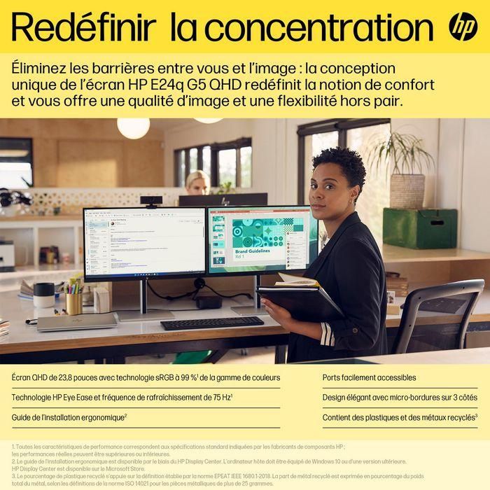 HP E24q G5 QHD Monitor 29 HP E24q G5 QHD Monitor 29