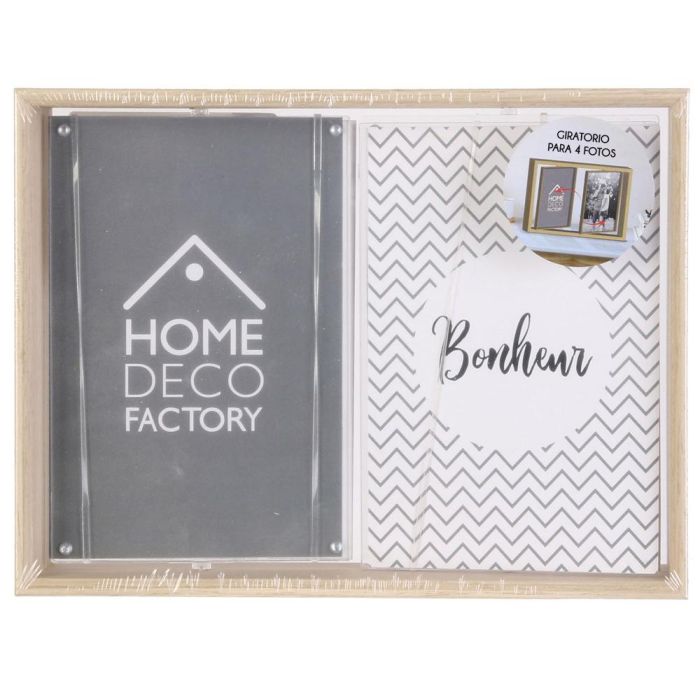 Home Deco Factory Marco Fotos Giratorio para 4 Fotos 10x15 cm 1