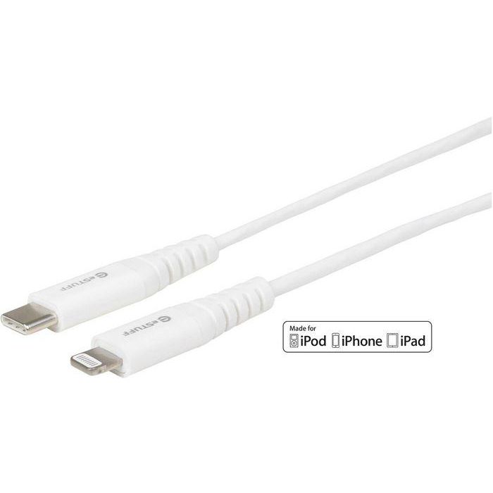 eSTUFF USB-C Lightning Cable MFI 0,5m White eSTUFF USB-C Lightning Cable MFI 0,5m White
