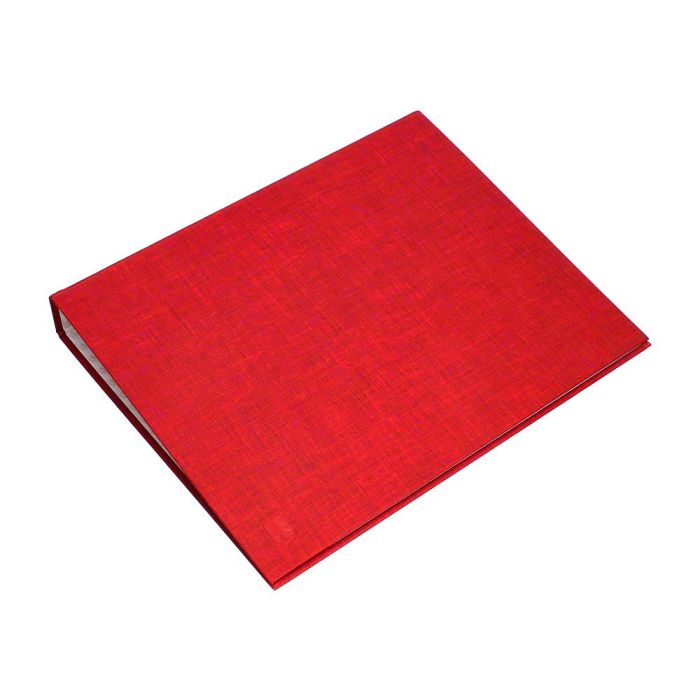 Carpeta De 4 Anillas 40 mm Mixtas Liderpapel Folio Carton Forrado Paper Coat Roja 5