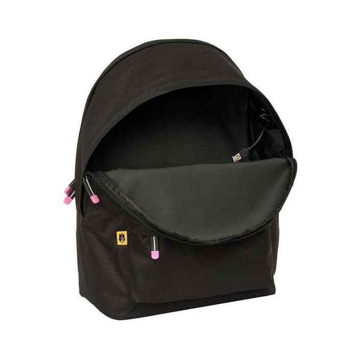 Mochila para Portátil y Tablet con Salida USB Kings League +usb kings league Negro 31 x 44 x 18 cm 8 Mochila para Portátil y Tablet con Salida USB Kings League +usb kings league Negro 31 x 44 x 18 cm 8