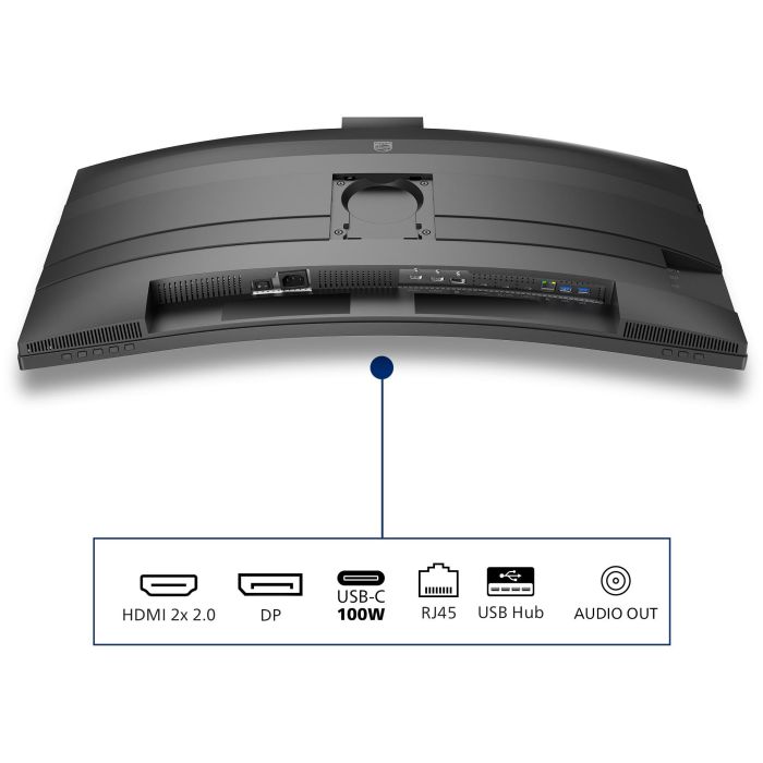Philips 86.4cm (34.0") 34B2U6603CH 21:09 HDMI+DP+USB-C gray 4