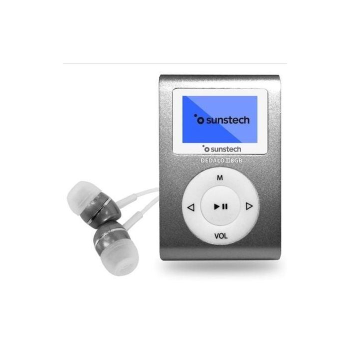 Reproductor MP3 Sunstech DEDALOIII8GBGY 1,1" 8 GB