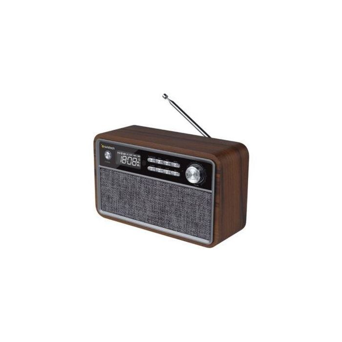 Radio Vintage Sunstech RPBT500/ Madera 1