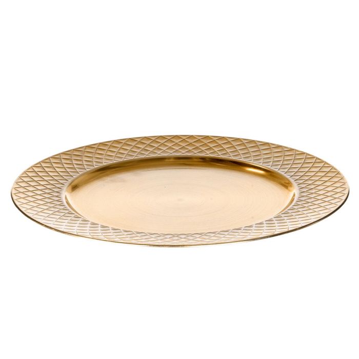 Portavelas Rombos Dorado 33Cm Giftdecor (24 Unidades) 1 Portavelas Rombos Dorado 33Cm Giftdecor (24 Unidades) 1