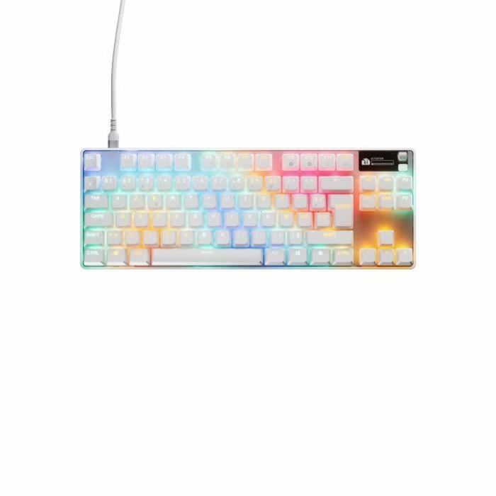 Steelseries STE5707119060707 Teclado para juegos Apex Pro TKL Gen 3 Blanco 4