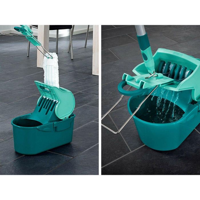 Leifheit Set Profi Compact escoba plana 42 cm | Mango de acero 140 cm | Cubierta Micro Duo para todo tipo de pisos | Cabezal 360° 3 Leifheit Set Profi Compact escoba plana 42 cm | Mango de acero 140 cm | Cubierta Micro Duo para todo tipo de pisos | Cabezal 360° 3