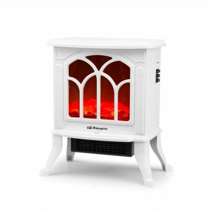 Chimenea Eléctrica Decorativa de Pared Orbegozo 1500 W 2