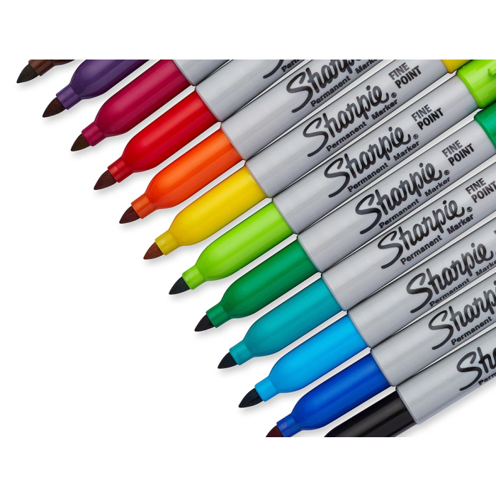 Sharpie Rotulador Permanente Fino Blister 12 Unidades Colores Surtidos 2