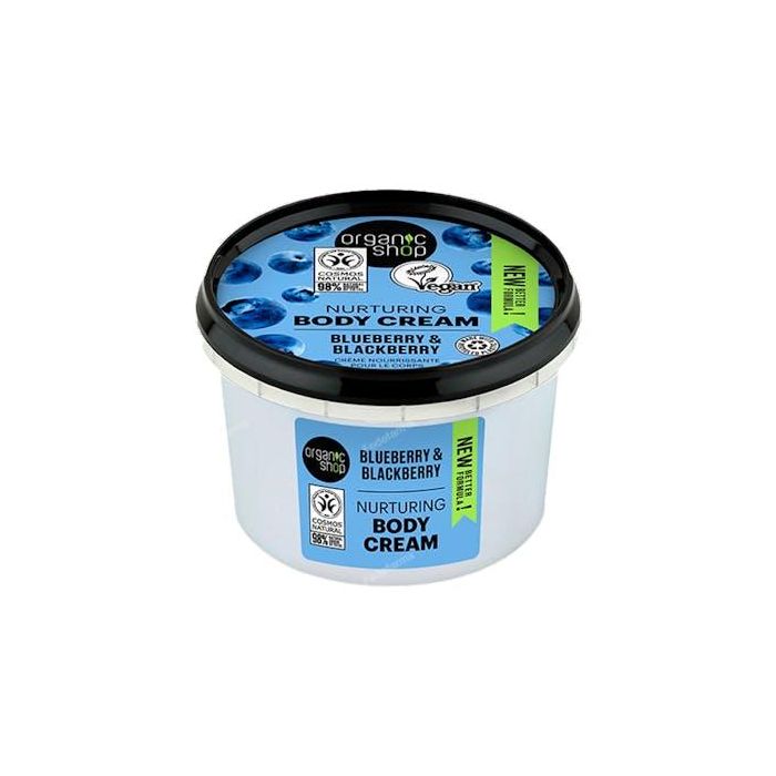 ORGANIC SHOP Crema Corporal Enriquecida Mora y Arándano 250 ml