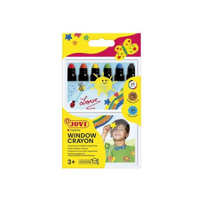 Ceras Jovidecor Glass Caja De 6 Surtidas