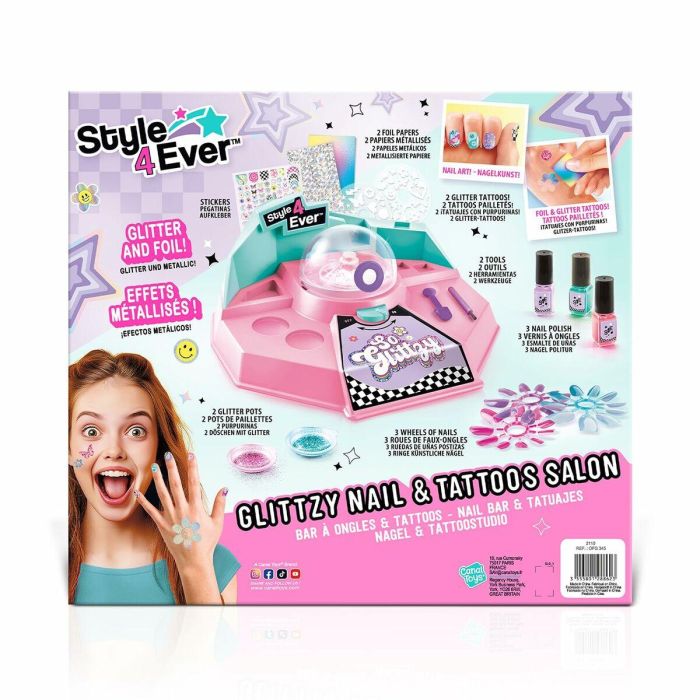 Canal Toys OFG 345 Salón de Uñas y Tatuajes Brillante Estilo 4 Siempre para Niñas 12 Canal Toys OFG 345 Salón de Uñas y Tatuajes Brillante Estilo 4 Siempre para Niñas 12