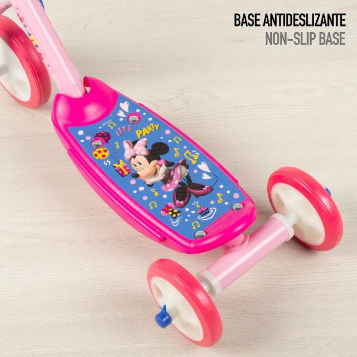 Patinete Minnie Mouse Goma Metal Plástico Rosa 2 Patinete Minnie Mouse Goma Metal Plástico Rosa 2