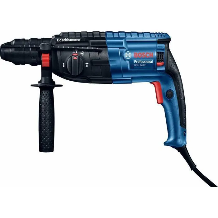 Bosch Taladro Percutor GBH 240 F 790W con Cable SDS-plus Accesorios Incluidos 1 Bosch Taladro Percutor GBH 240 F 790W con Cable SDS-plus Accesorios Incluidos 1