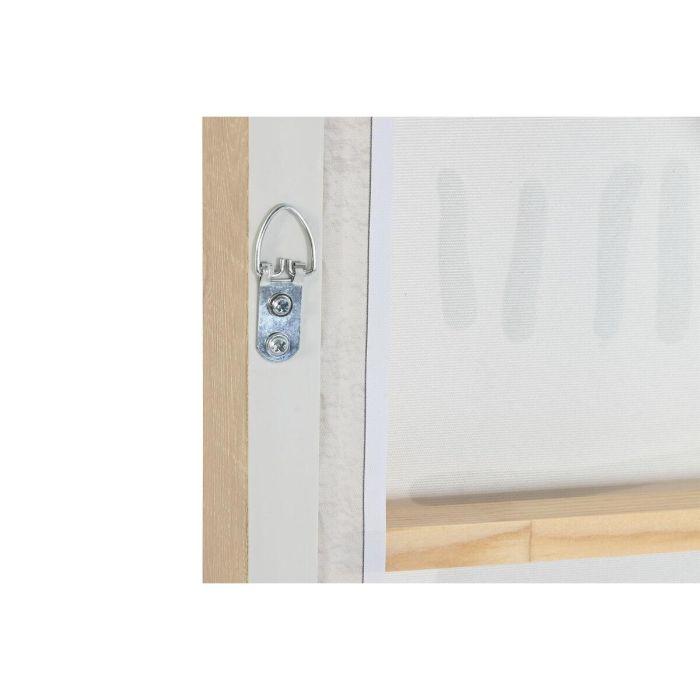 DKD Home Decor Cuadro de Pared Decorativo Moderno Urban Tonos Blanco Beige 103x143x4.5 cm en Lienzo y PS (Set de 2) 1