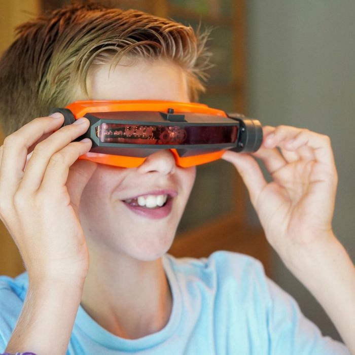 Bizak 64170002 Lasershoot Batalla Visión Láser, Juego Electrónico con Efectos de Luz y Sonido, +6 años 2