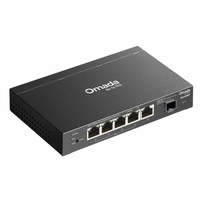 TP-Link SX3832MPP Switch Gestionado L2+ 10G Ethernet con 24 Puertos RJ-45, 8 SFP+, PoE y Montaje en Rack/DIN 5 TP-Link SX3832MPP Switch Gestionado L2+ 10G Ethernet con 24 Puertos RJ-45, 8 SFP+, PoE y Montaje en Rack/DIN 5