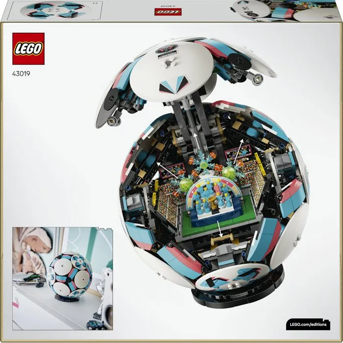 Lego 43019 El Balón de Fútbol - Edición Especial - Juguete de Construcción para Mayores de 10 Años - Regalo Deportivo