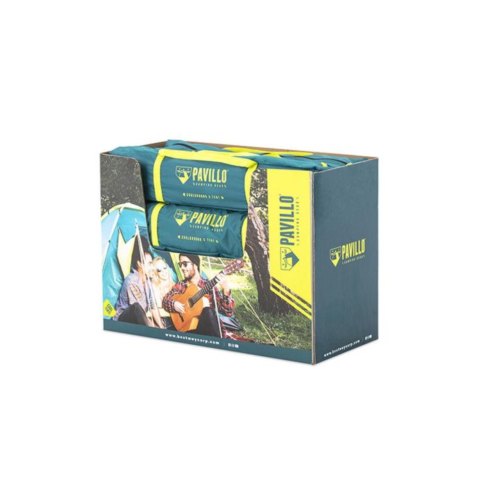 Bestway Tienda Polyester Fibra de Vidrio y Acero 210x210x120 cm Camping 68088 4 Bestway Tienda Polyester Fibra de Vidrio y Acero 210x210x120 cm Camping 68088 4
