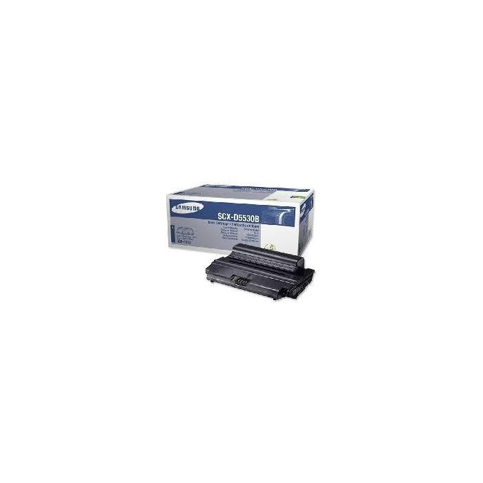 Samsung Tóner SCX-D5530B negro original de alta capacidad, 8000 páginas, compatible con SCX-5635FN, 5835FN