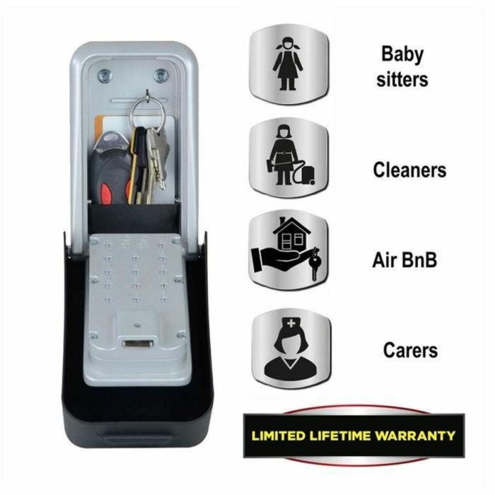 Master Lock Caja fuerte de llaves segura XL - Certificada CNPP, Combinación Programable, Construcción Zinc, Resistencia Intemperie, Ideal Airbnb - Gris/Negro 3 Master Lock Caja fuerte de llaves segura XL - Certificada CNPP, Combinación Programable, Construcción Zinc, Resistencia Intemperie, Ideal Airbnb - Gris/Negro 3