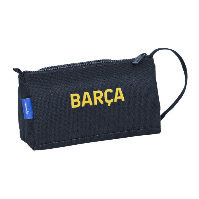 Estuche Escolar F.C. Barcelona Granate Azul marino 20 x 11 x 8.5 cm 3