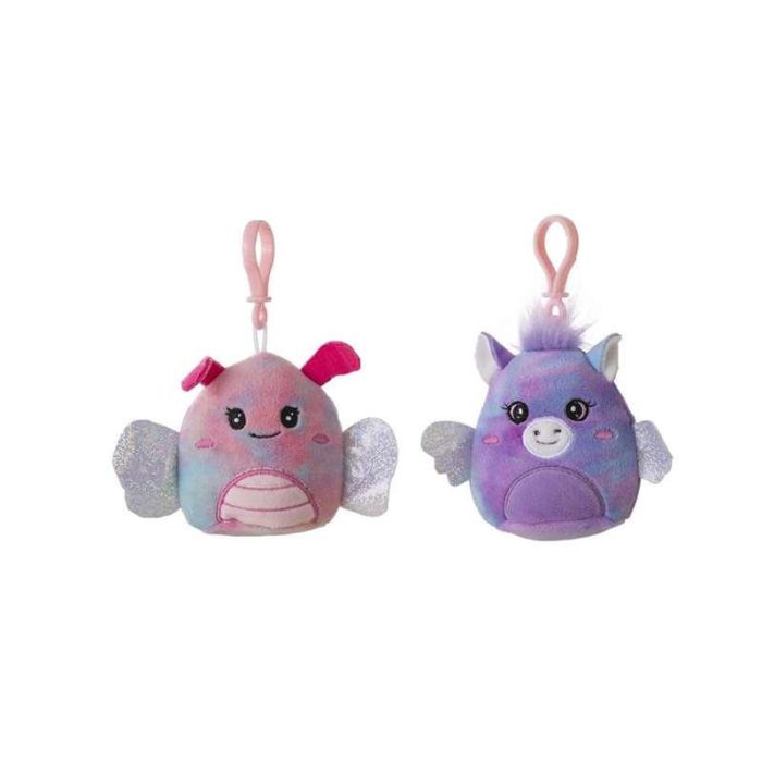 Creaciones Llopis Llavero de 4 animales surtidos Colorful de Poliéster 12 cm