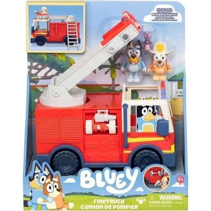 Vehículos en miniatura - MOOSE TOYS - Camión de bomberos de Bluey 1 Vehículos en miniatura - MOOSE TOYS - Camión de bomberos de Bluey 1