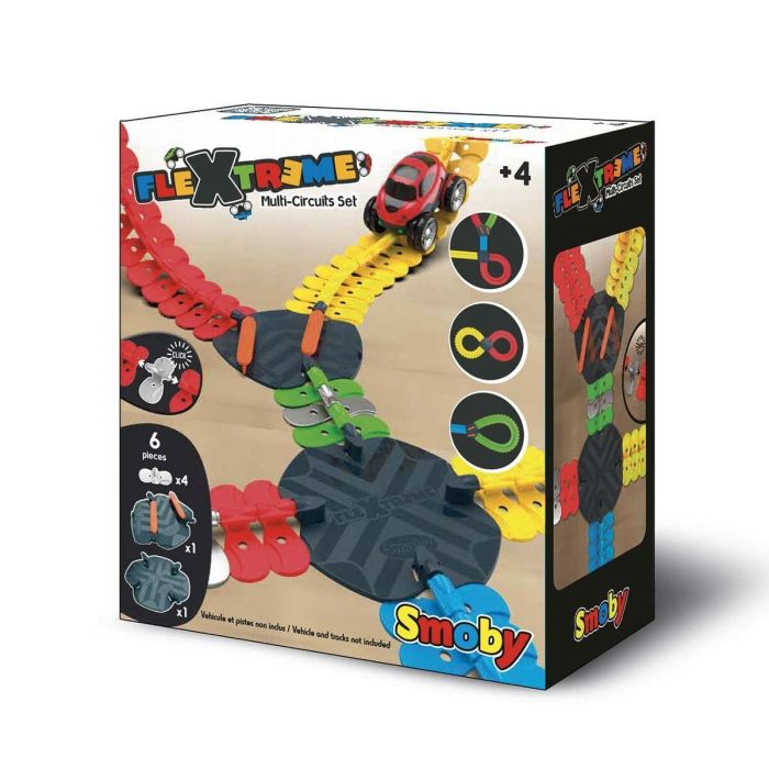 Pista de Carreras Smoby Flextreme Multi-Circuits 3 Pista de Carreras Smoby Flextreme Multi-Circuits 3