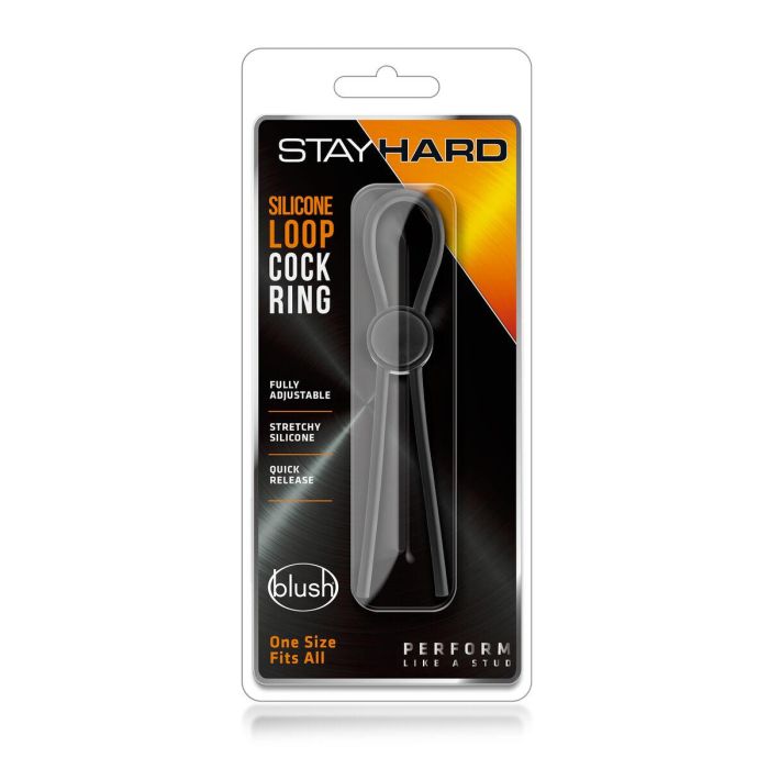 Anillo para el Pene Blush Stay Hard Negro 1 Anillo para el Pene Blush Stay Hard Negro 1