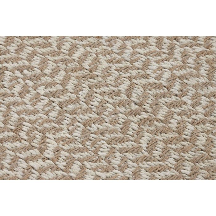 Alfombra Home ESPRIT Blanco Natural 120 x 1 x 180 cm 3