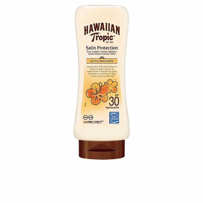 Loción Solar Satin Protection Ultra Radiance Hawaiian Tropic 2