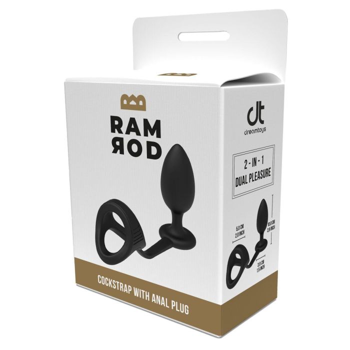 Plug Anal Dream Toys Ramrod Negro 4