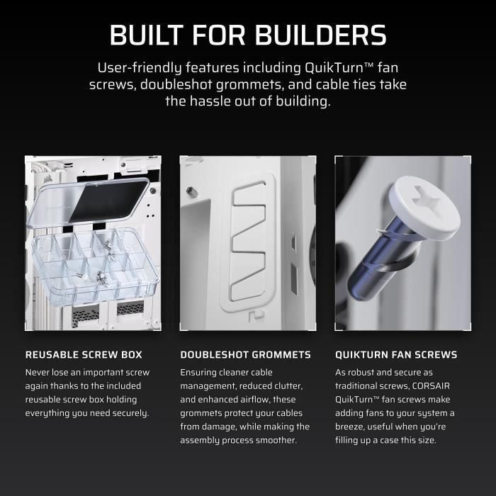 Corsair 5000T RGB Caja PC Gaming Semitorre ATX Cristal Templado con Ventana Blanca 4 Corsair 5000T RGB Caja PC Gaming Semitorre ATX Cristal Templado con Ventana Blanca 4