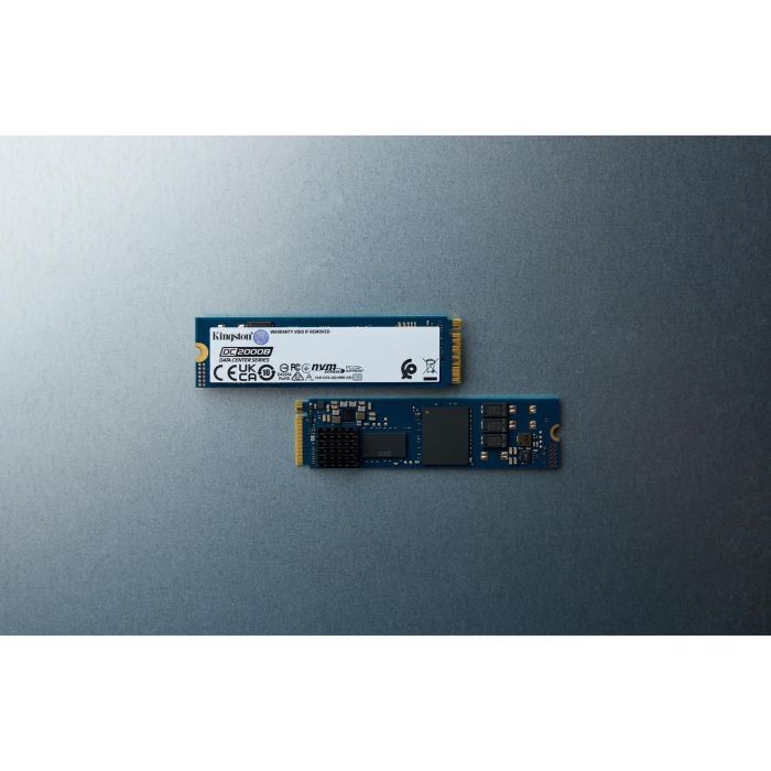 Kingston DC2000B SSD Enterprise Server M.2 960GB NVMe PCIe 4.0 x4 2280 - Lectura 7000 MB/s, Escritura 1300 MB/s 7
