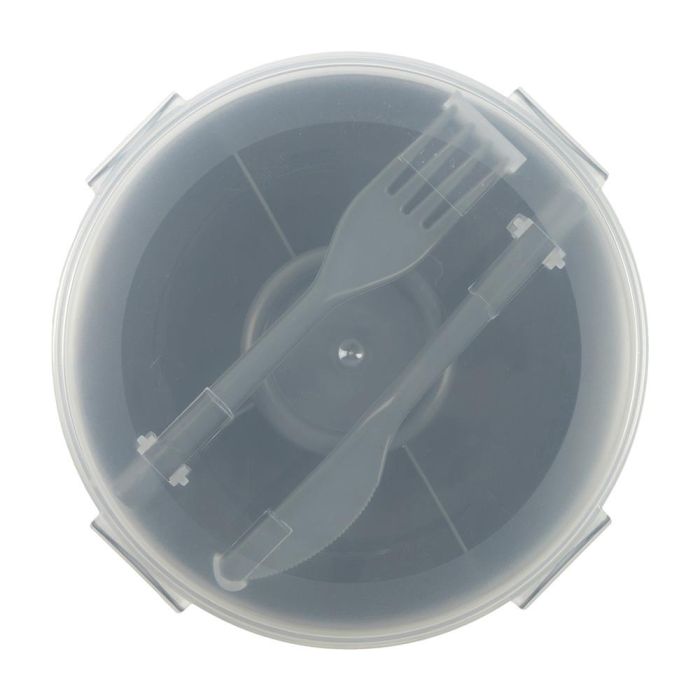 Cook Concept Fiambrera Take Away Cilíndrica con Cubiertos 1.4 L Colores Surtidos 6