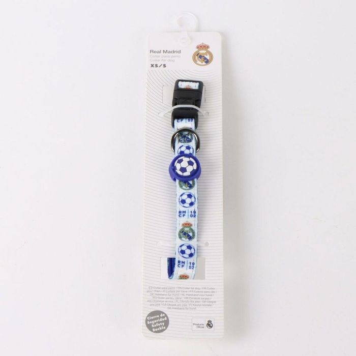 Cerdá t2XS:XS/s Collar para perros Real Madrid, talla XS-S, azul 3