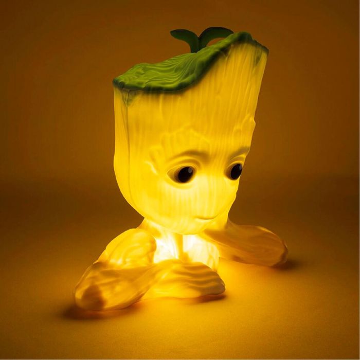 Lampara 3D Groot Guardianes de la Galaxia Marvel 22cm sonido 2 Lampara 3D Groot Guardianes de la Galaxia Marvel 22cm sonido 2