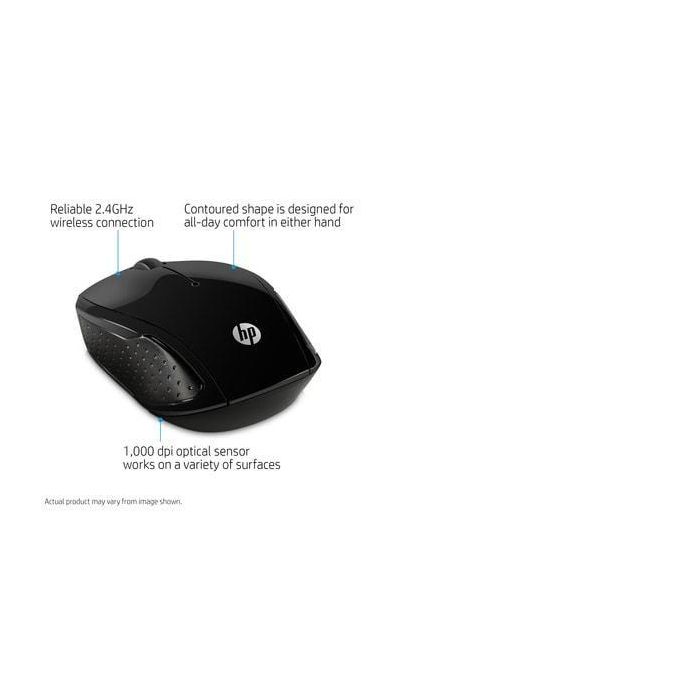 HP 200 Wireless Mouse, Económico Ambidextro, Diseño Ergonómico y Contorneado para Ambas Manos, Libertad de Movimiento Inalámbrica. 8 HP 200 Wireless Mouse, Económico Ambidextro, Diseño Ergonómico y Contorneado para Ambas Manos, Libertad de Movimiento Inalámbrica. 8