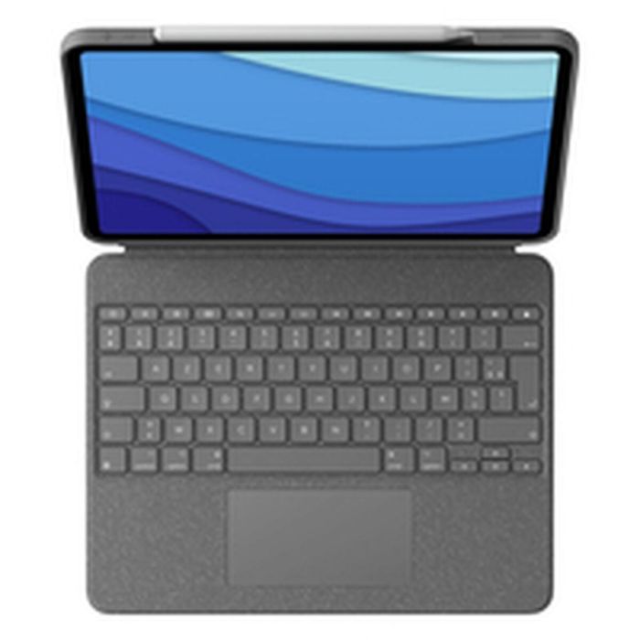 Logitech COMBO TOUCH IPAD AIR PRO 12.9 Teclado y Estuche para iPad Air y iPad Pro 12.9 con Trackpad y 4 Modos de Uso 18 Logitech COMBO TOUCH IPAD AIR PRO 12.9 Teclado y Estuche para iPad Air y iPad Pro 12.9 con Trackpad y 4 Modos de Uso 18