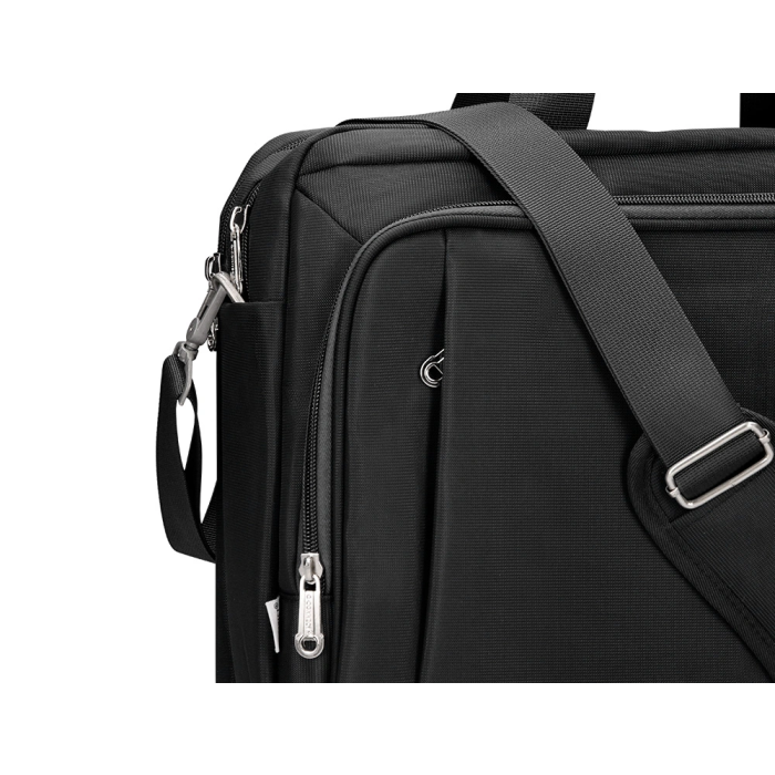Q-connect Maletín para Portátil 15,5" Negro con 1 Asa y 1 Bolsillo Exterior, 390x310x120mm 6 Q-connect Maletín para Portátil 15,5" Negro con 1 Asa y 1 Bolsillo Exterior, 390x310x120mm 6