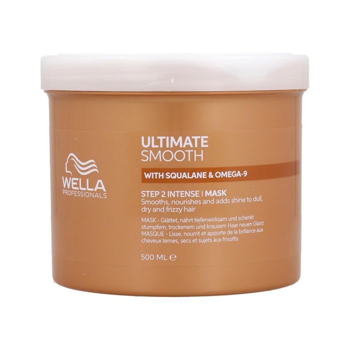 Wella Professionals Ultimate Smooth Mascarilla 500 ml - Nutrición profunda, suaviza y revitaliza cabello